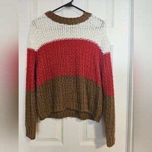 Colorblock Knit Sweater